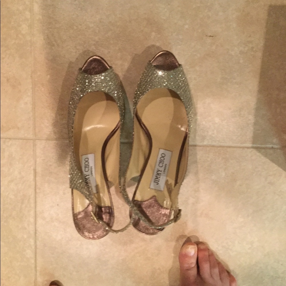 Jimmy Choo evening shoes